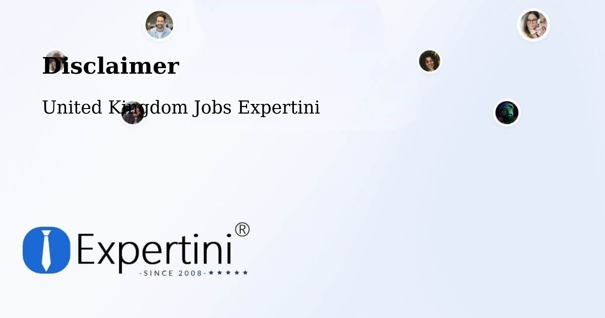 Disclaimer - United Kingdom Jobs Expertini