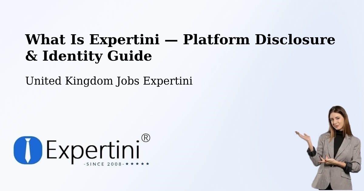What Is Expertini — Platform Disclosure & Identity Guide – Stanwick